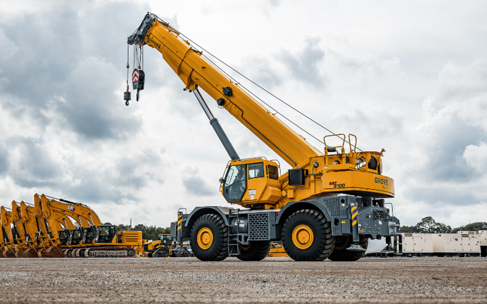 Cranes heavy equipment